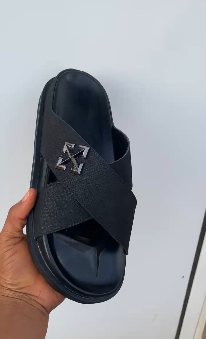 Luxe Cross-Strap Handcrafted Slippers